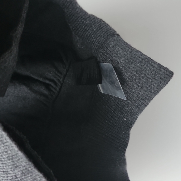 Karen Millen Cropped Zip Knit Hoodie Cardigan - Picture 8 of 9